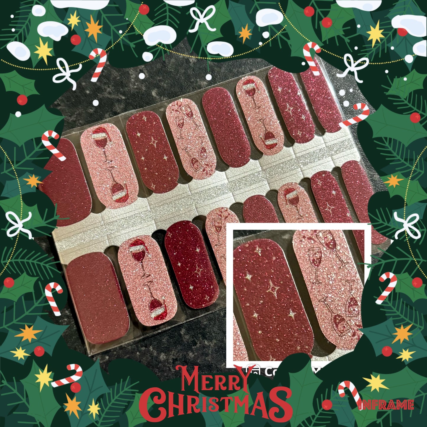 Christmas 46 - Nail Wraps
