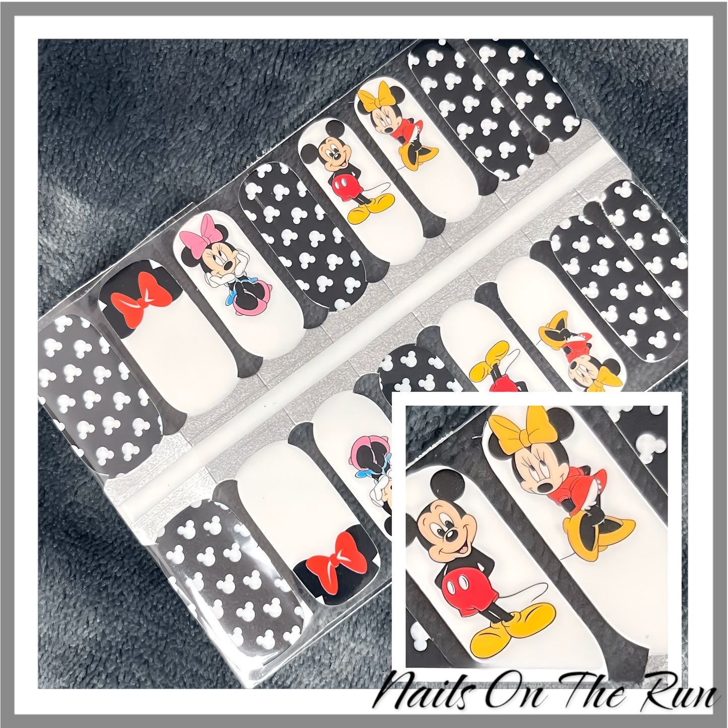 Minnie Mickey Bow - NEW