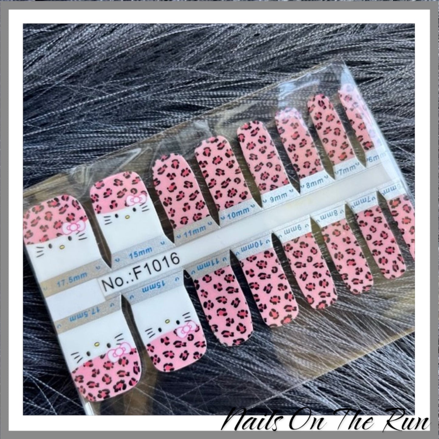 Pink Kitty Toe Wraps