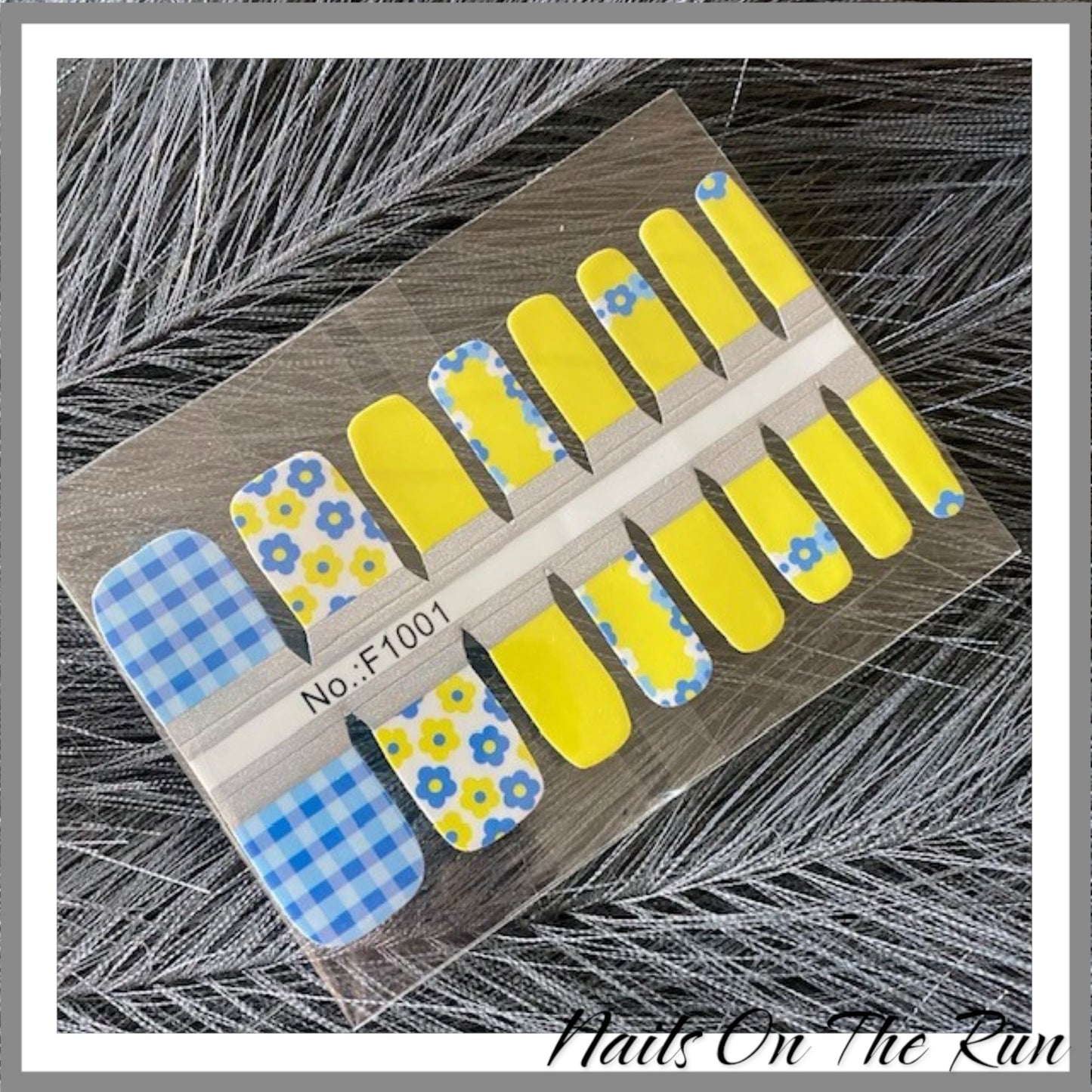 Yellow Flower Toe Wraps