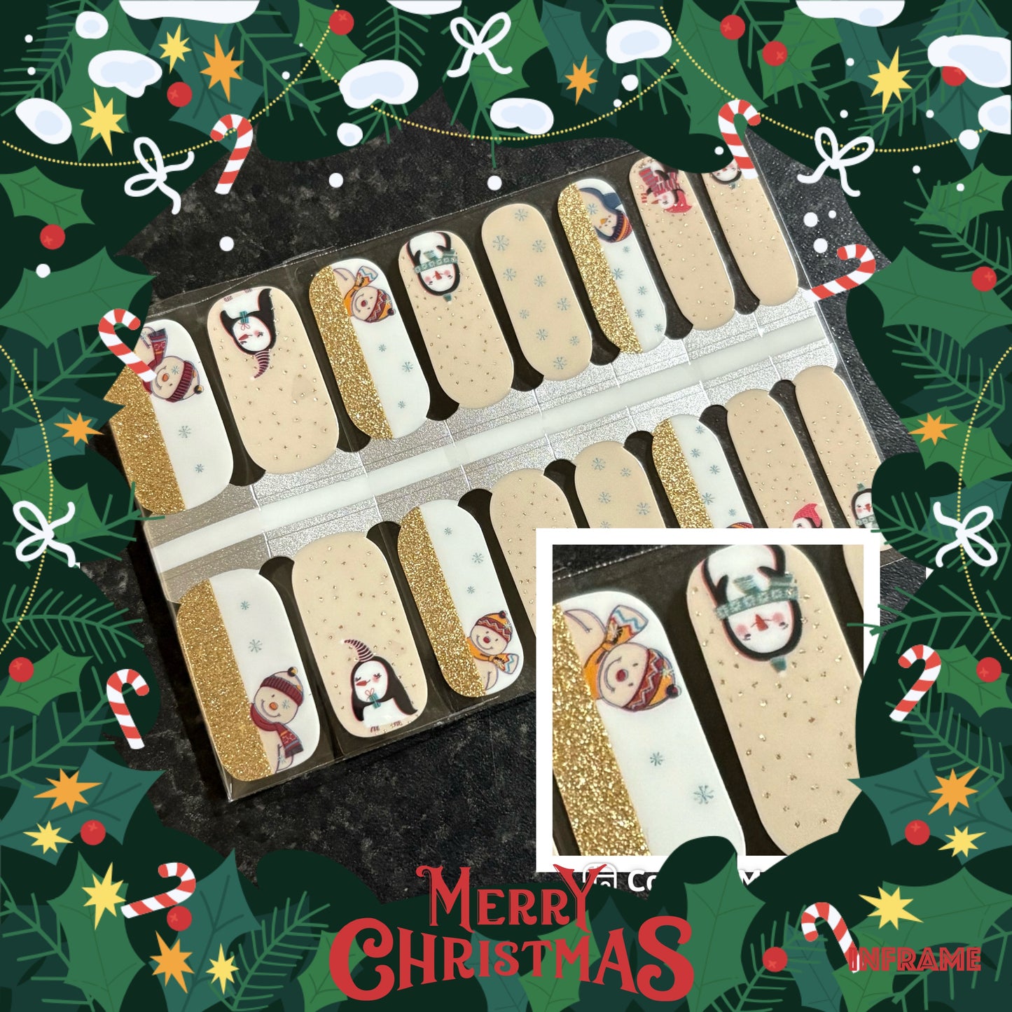Christmas 56 - Nail Wraps