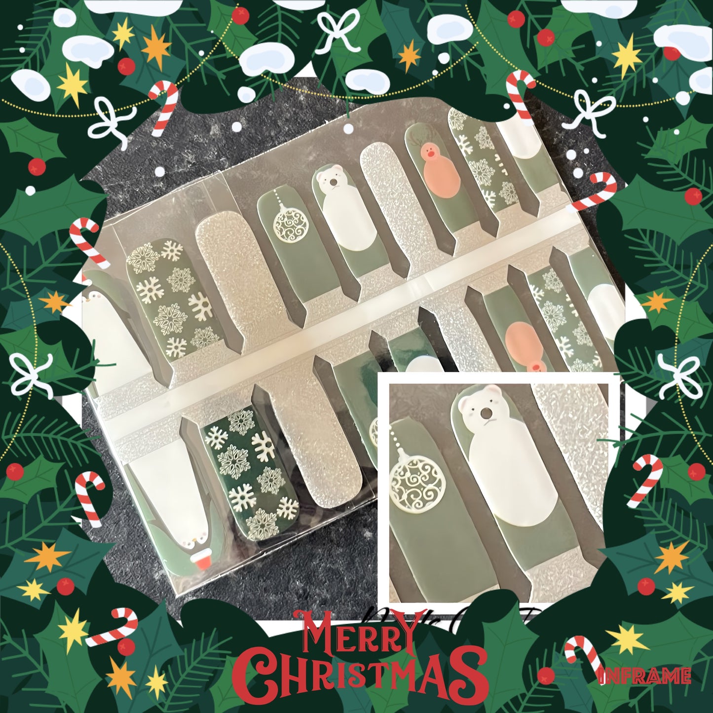 Christmas 32 - Children's Nail Wraps