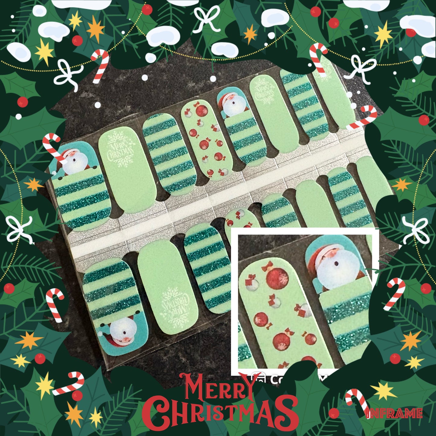 Christmas 36 - Nail Wraps