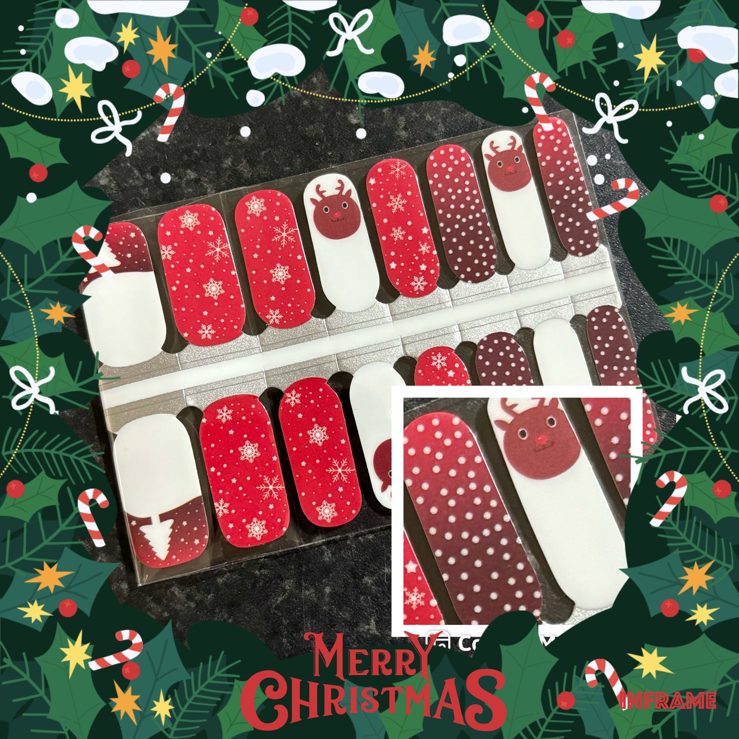 Christmas 60 - Nail Wraps
