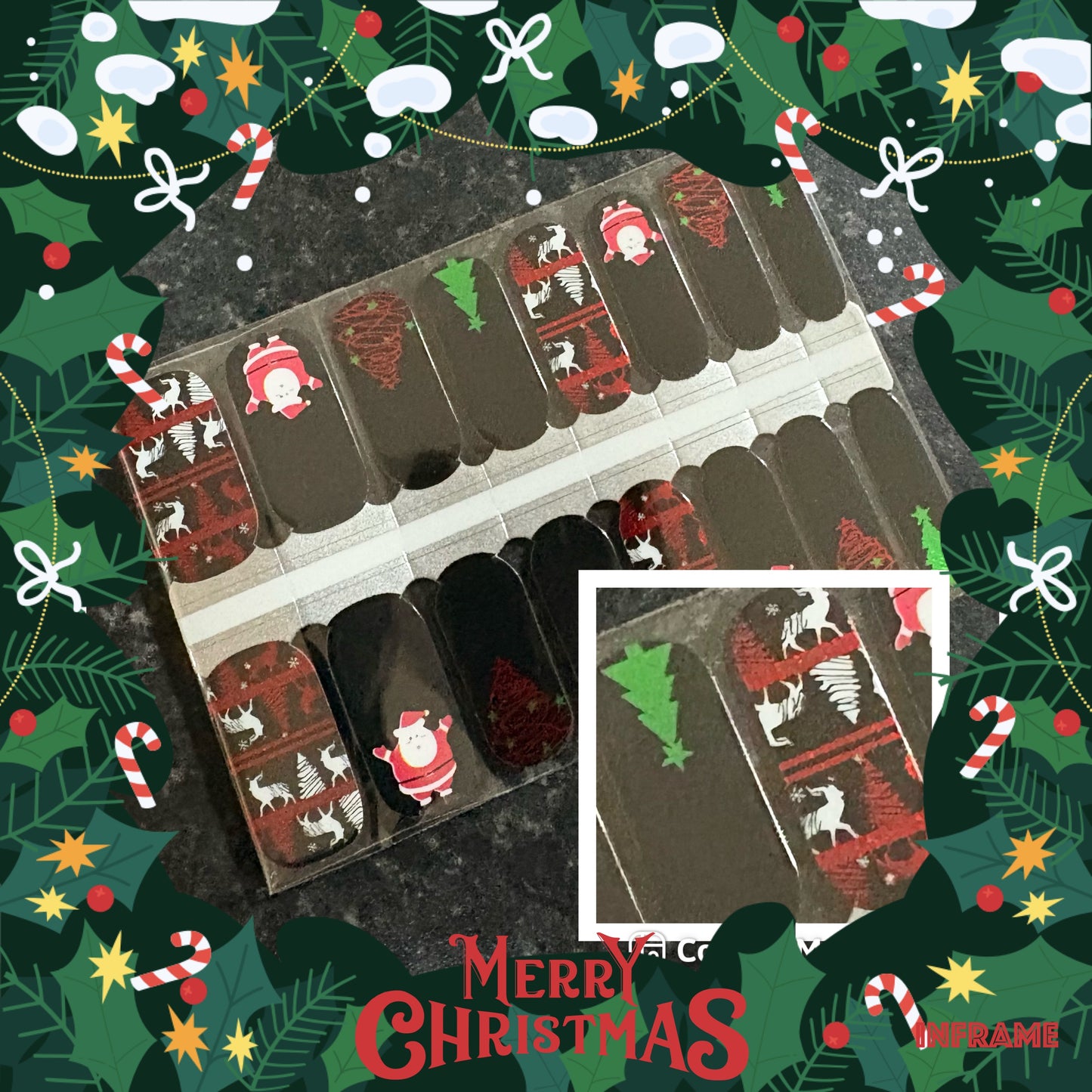 Christmas 42 - Nail Wraps