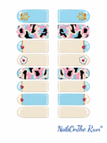 Nail Polish Toe Wraps T49
