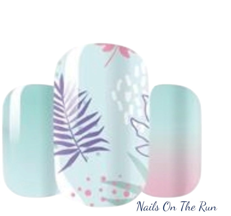 Nail Polish Wraps JK2001 | Easy Apply Nail Stickers UK - £2.25