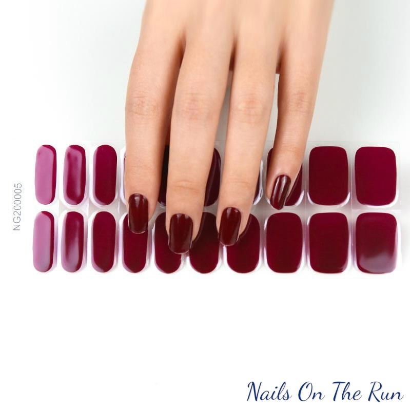 Semi Cured Gel Nail Wraps 005 | Salon Finish Nail Wraps UK