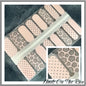 Pink Black Polka Dot Rose - NEW