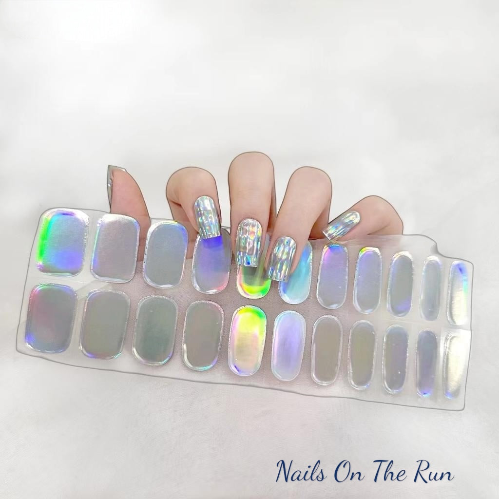 Gel Nail Wraps G137 | No Cure Gel Polish Nail Wraps UK