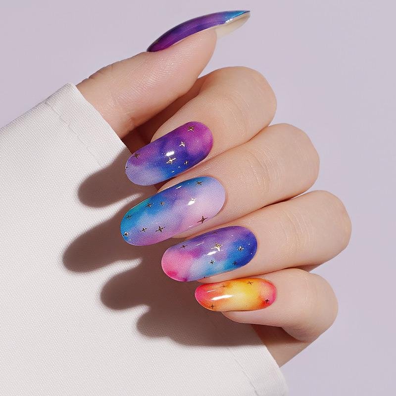Semi Cured Gel Wraps 783 | Salon Finish Nail Wraps UK