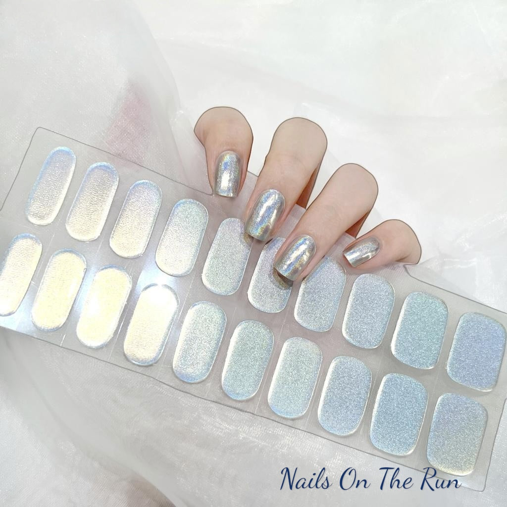 Gel Nail Wraps G045 | No Cure Gel Polish Nail Wraps UK