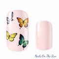 Nail Polish Wraps JK123 | Easy Apply Nail Stickers UK