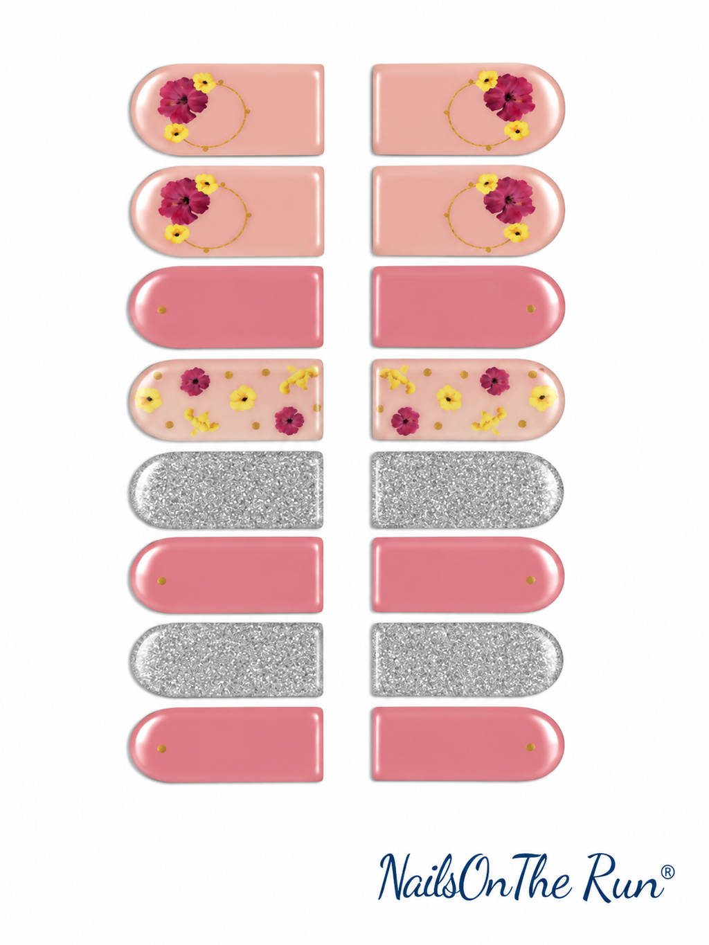 Nail Polish Toe Wraps T35