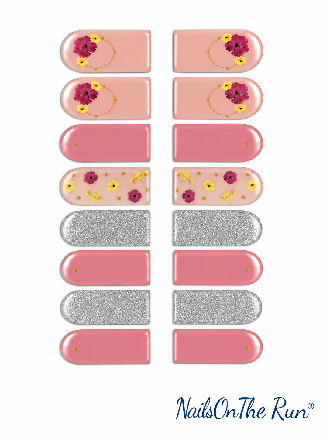 Nail Polish Toe Wraps T35