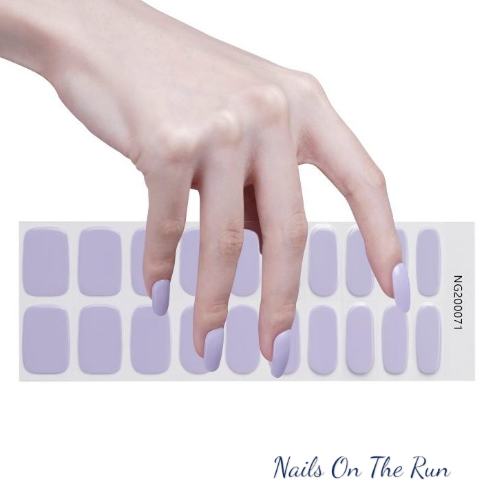 Semi Cured Gel Nail Wraps 071 | Salon Finish Nail Wraps UK