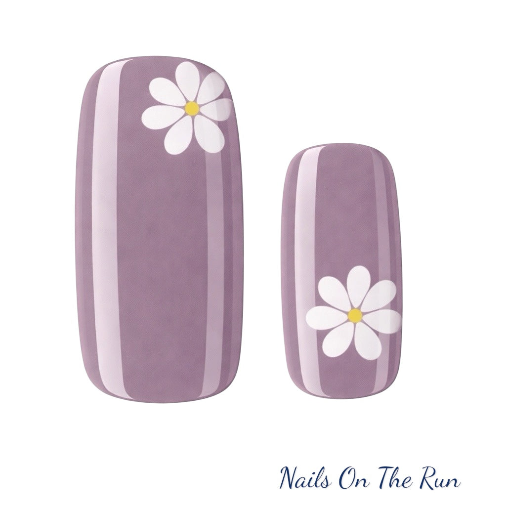 Semi Cured Gel Nail Wraps 543 | Salon Finish Nail Wraps UK