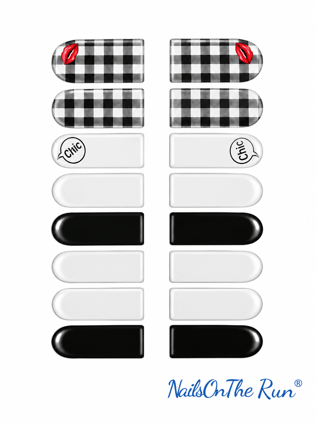 Nail Polish Toe Wraps T45