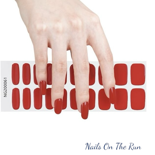 Semi Cured Gel Nail Wraps 061 | Salon Finish Nail Wraps UK
