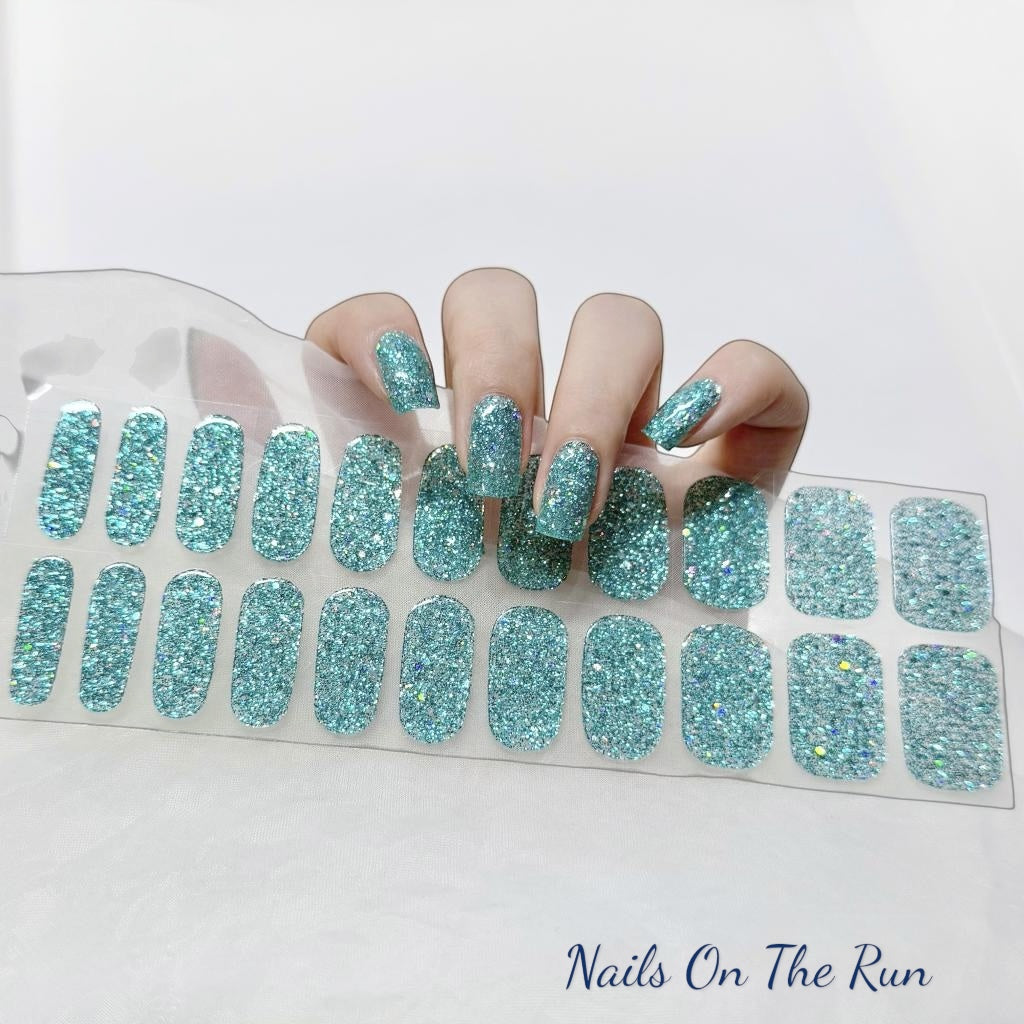 Gel Nail Wraps G193 | No Cure Gel Polish Nail Wraps UK