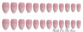 Press On Nails PON003 | Almond Shape False Nails UK