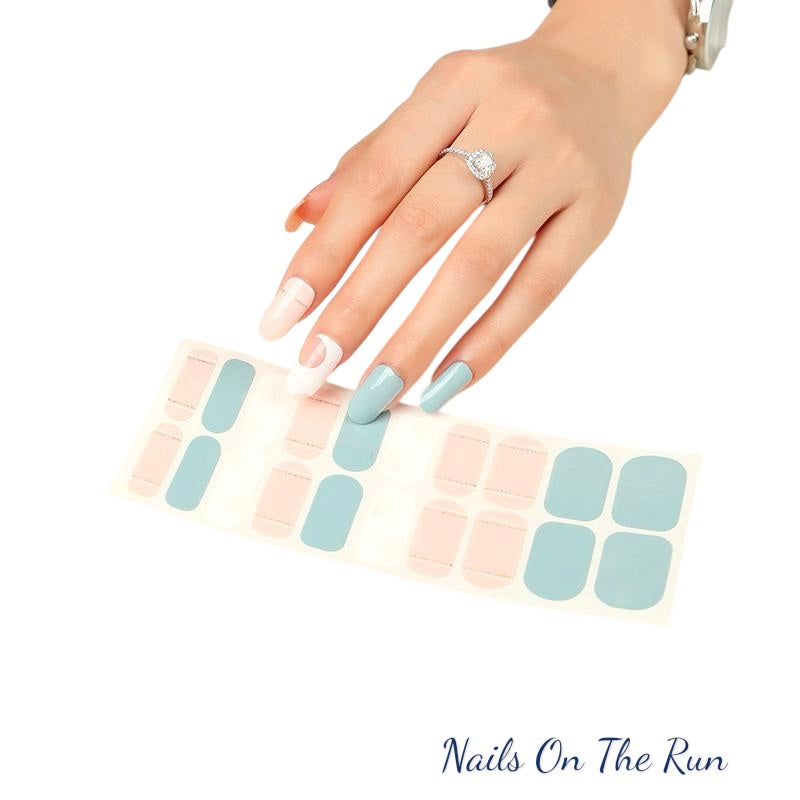 Nail Polish Wraps JK044 | Easy Apply Nail Stickers UK