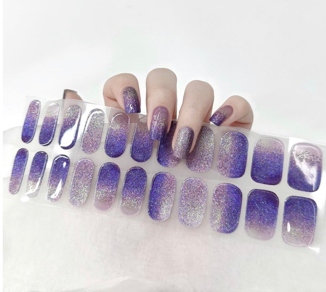 Gel Polish Wraps G145 | No Cure Gel Polish Wraps UK