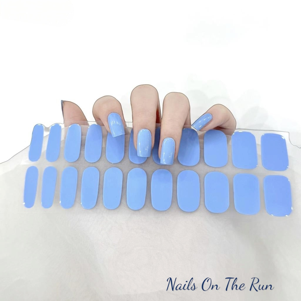 Gel Nail Wraps G189 | No Cure Gel Polish Nail Wraps UK