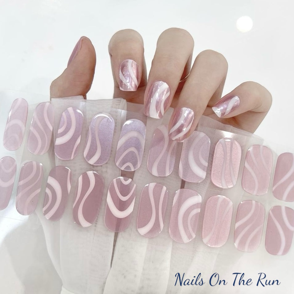 Gel Polish Wraps G76 | No Cure Gel Polish Wraps UK