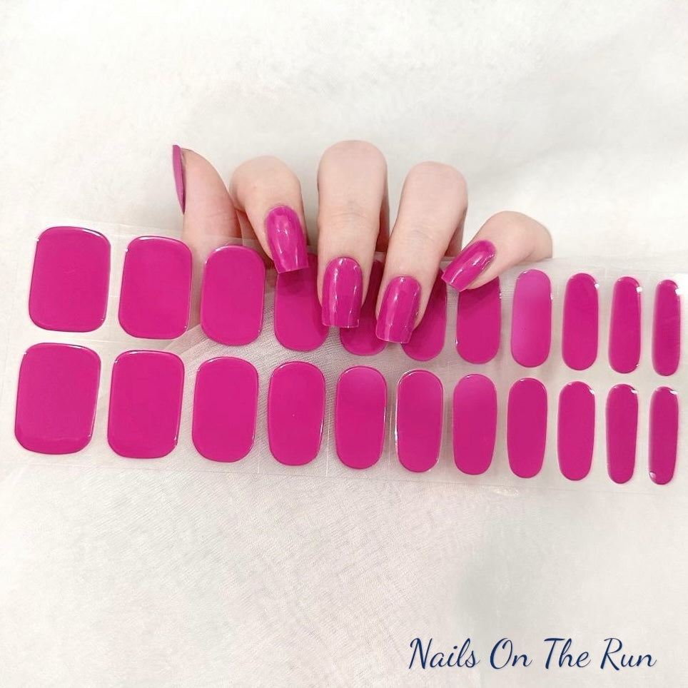 Gel Nail Wraps G136 | No Cure Gel Polish Nail Wraps UK