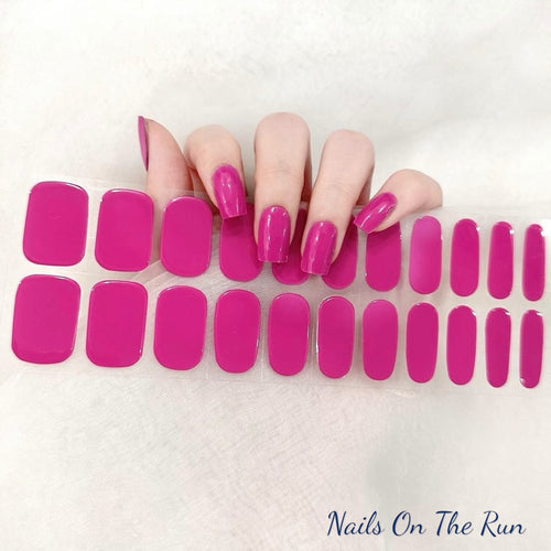 Gel Nail Wraps G136 | No Cure Gel Polish Nail Wraps UK