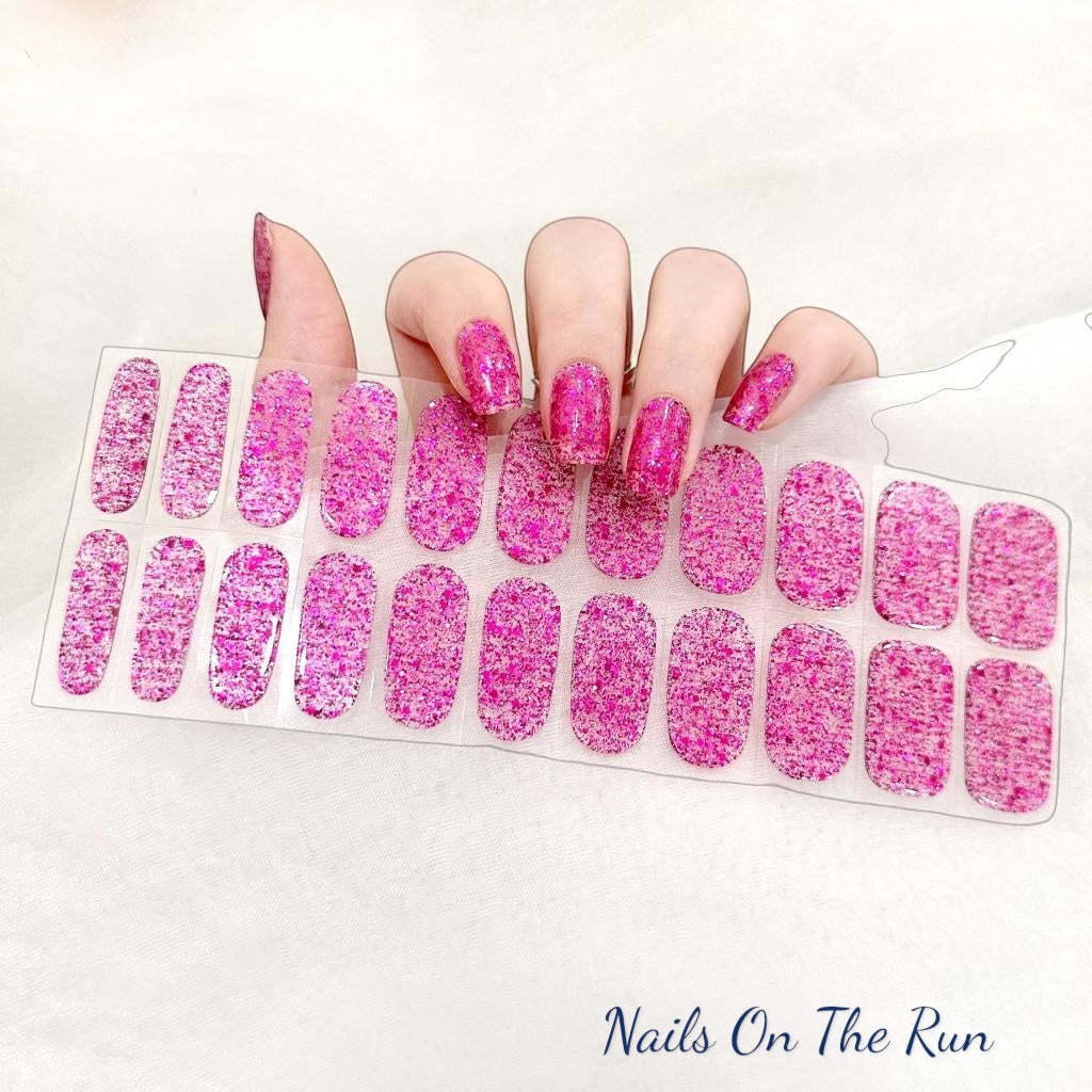 Gel Nail Wraps G095 | No Cure Gel Polish Nail Wraps UK