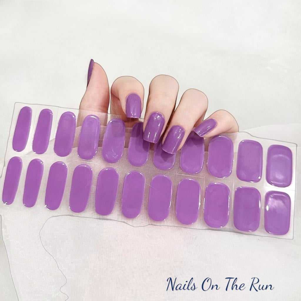 Gel Nail Wraps G106 | No Cure Gel Polish Nail Wraps UK
