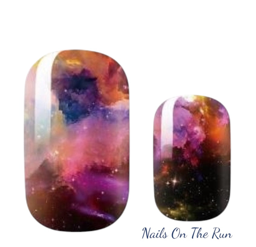 Nail Polish Wraps JK068 | Easy Apply Nail Stickers UK