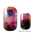 Nail Polish Wraps JK068 | Easy Apply Nail Stickers UK