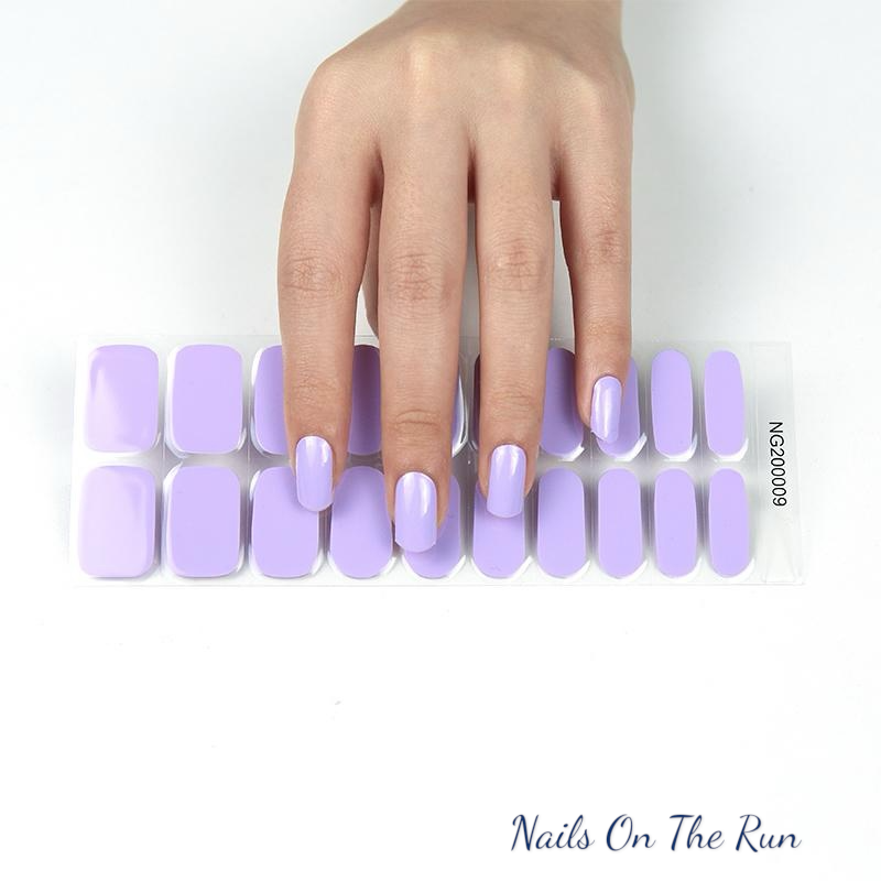 Semi Cured Gel Nail Wraps 009 | Salon Finish Nail Wraps UK