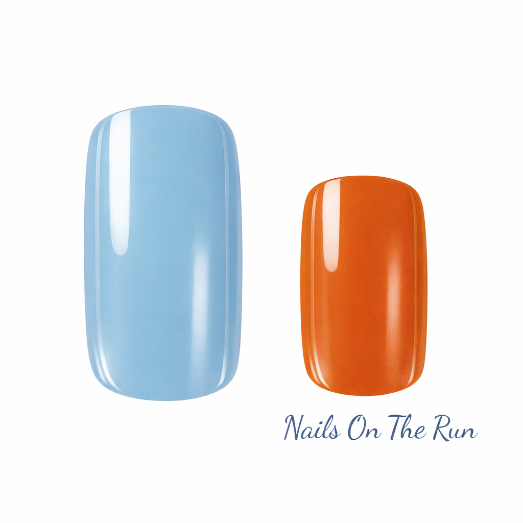 Semi Cured Gel Nail Wraps 283 | Salon Finish Nail Wraps UK