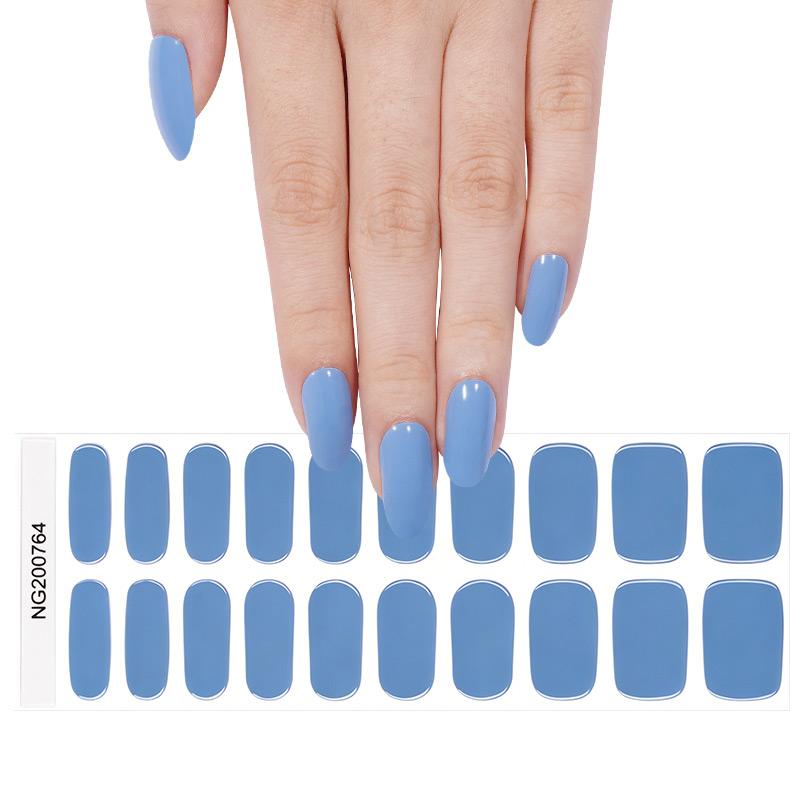 Semi Cured Gel Wraps 764 | Salon Finish Nail Wraps UK