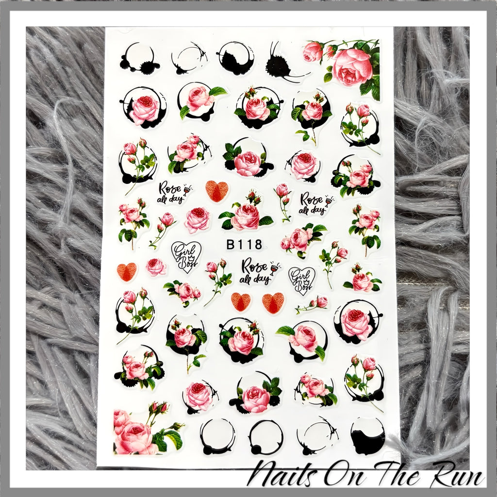 Girly Pink Flowers