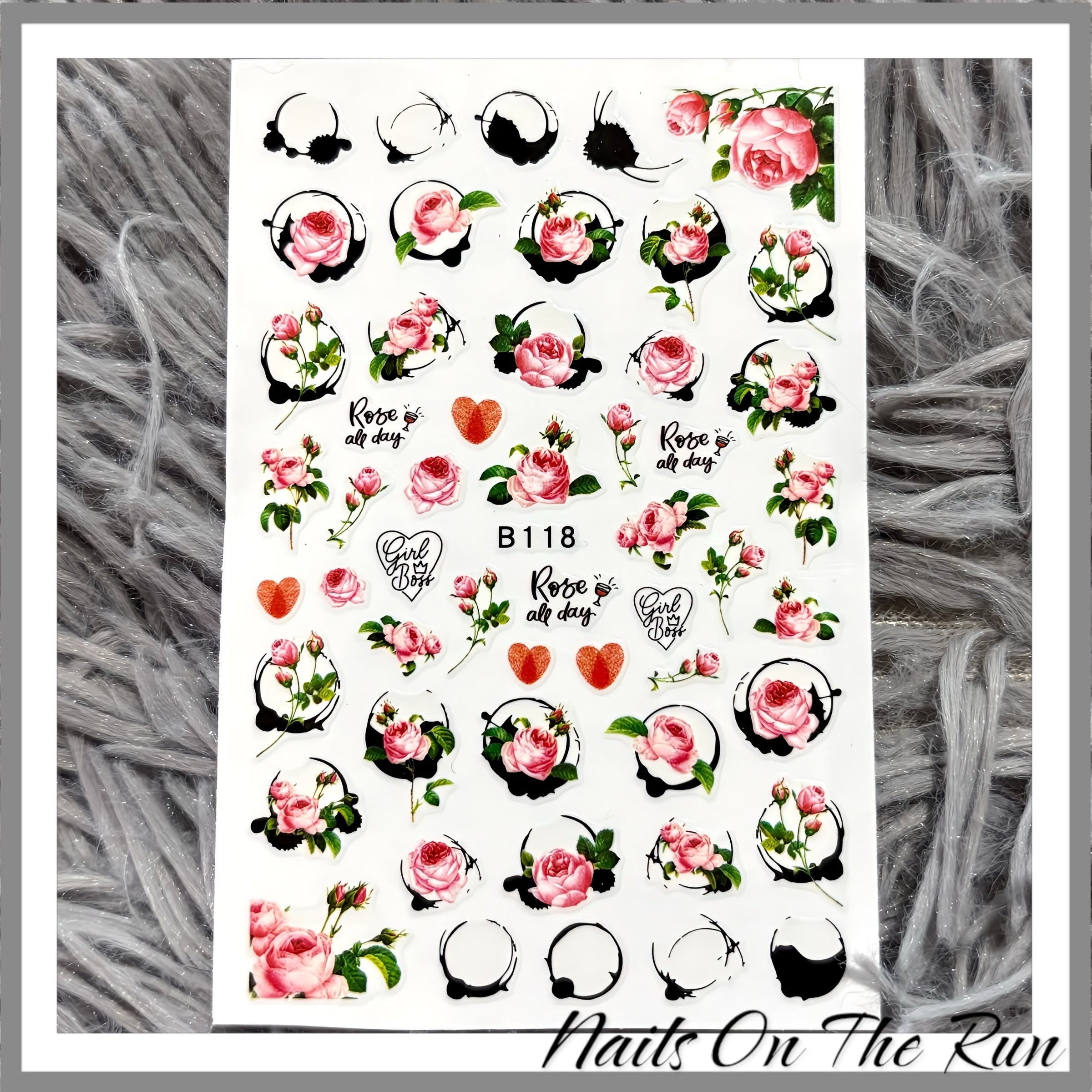 Girly Pink Flowers NDS - £1.00
