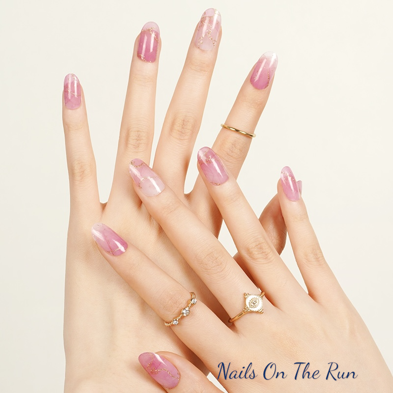Nail Polish Wraps JK164 | Easy Apply Nail Stickers UK