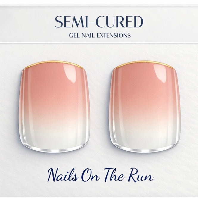 Semi Cured Extensions 808 - CLEAR BACKGROUND