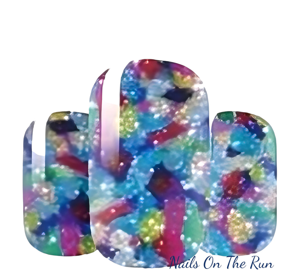 Nail Polish Wraps JK2011 | Easy Apply Nail Stickers UK