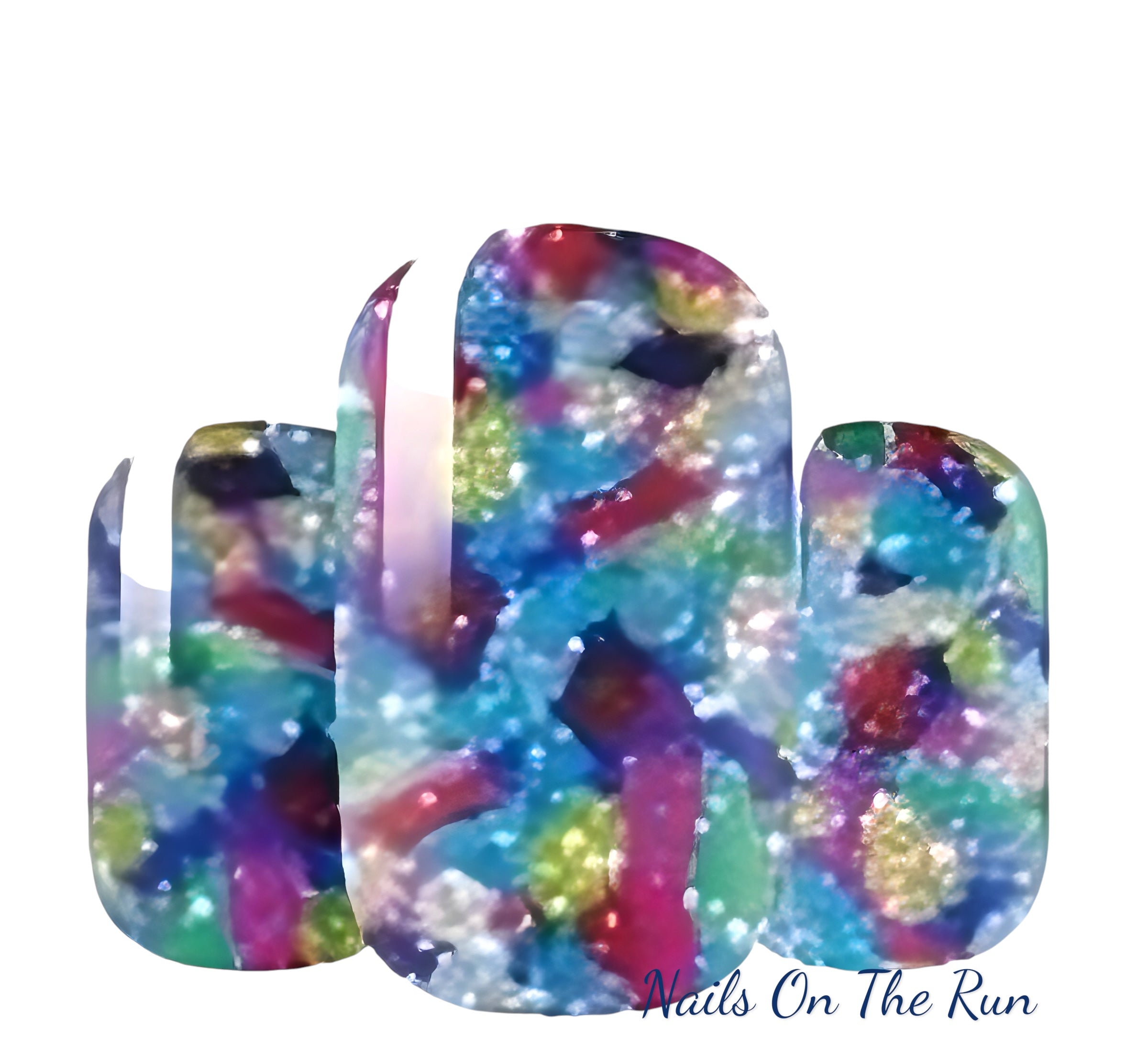 Nail Polish Wraps JK2011 | Easy Apply Nail Stickers UK