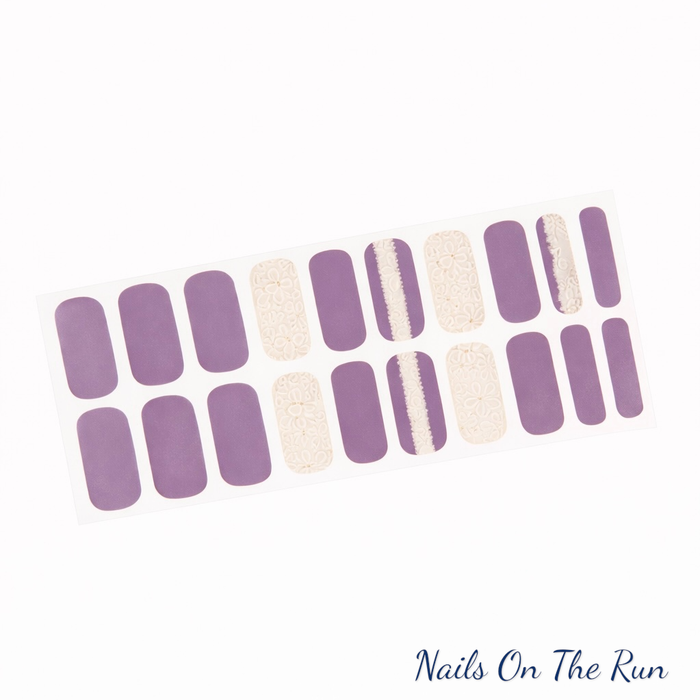 Nail Polish Wraps JK099 | Easy Apply Nail Stickers UK