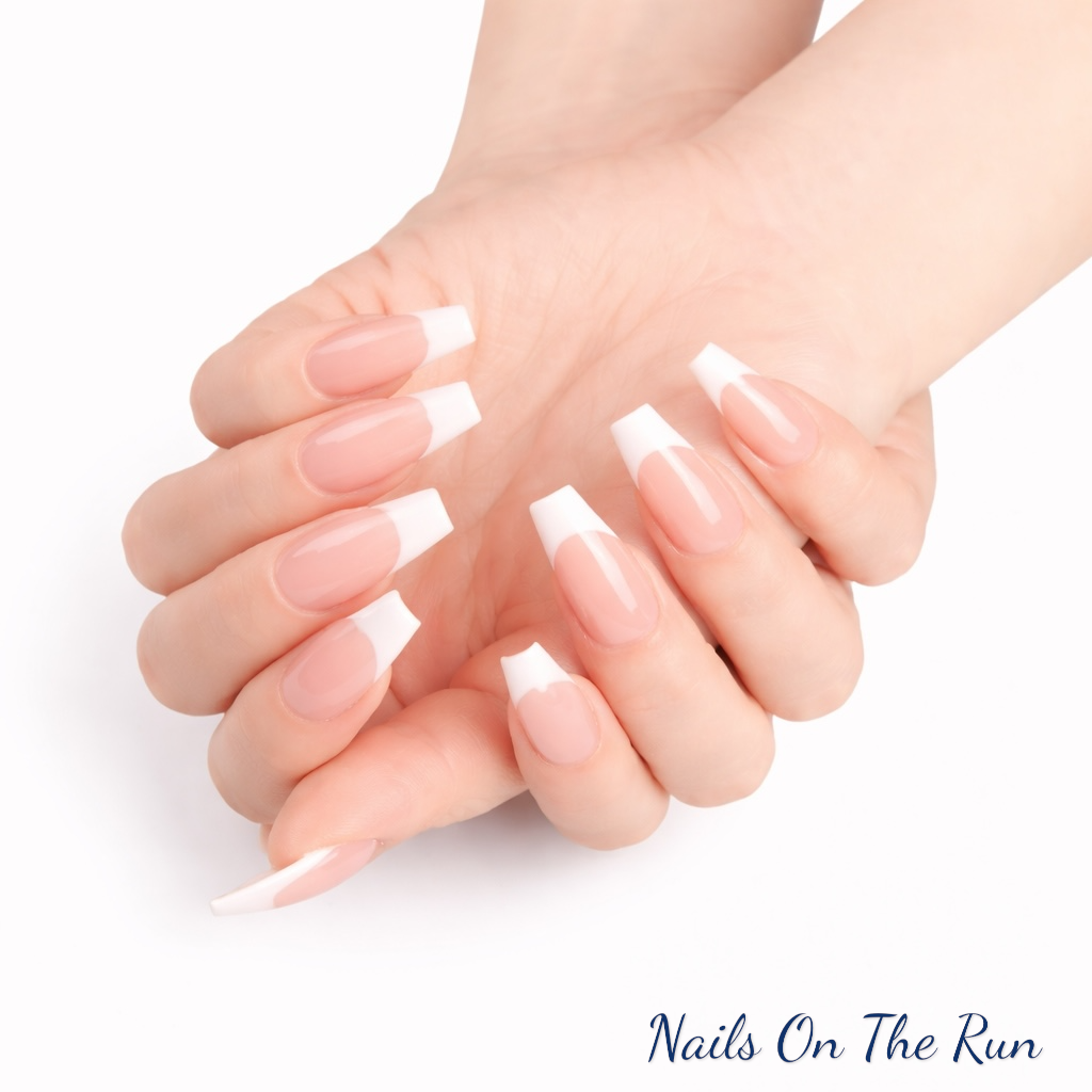 Press On Nails PON002 | Coffin Medium False Nails UK