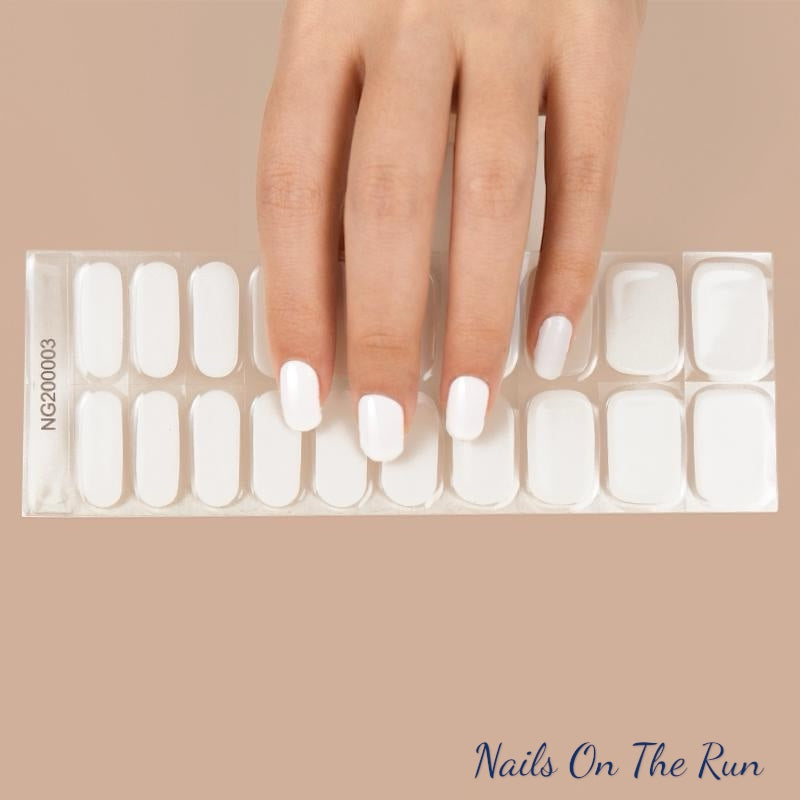 Semi Cured Gel Nail Wraps 003 | Salon Finish Nail Wraps Uk