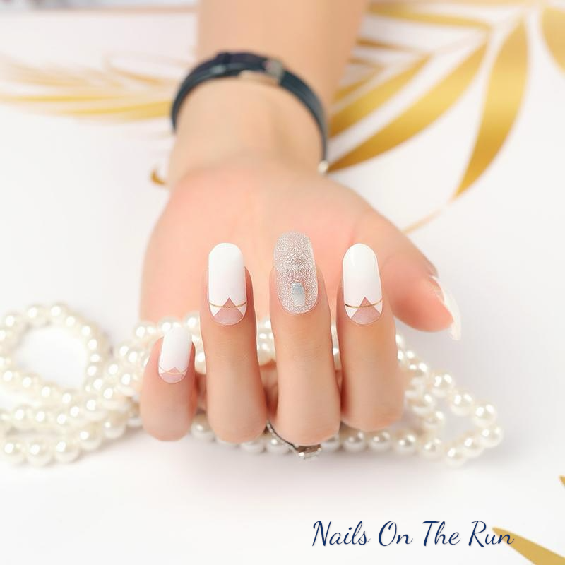 Nail Polish Wraps JK016 | Easy Apply Nail Stickers UK