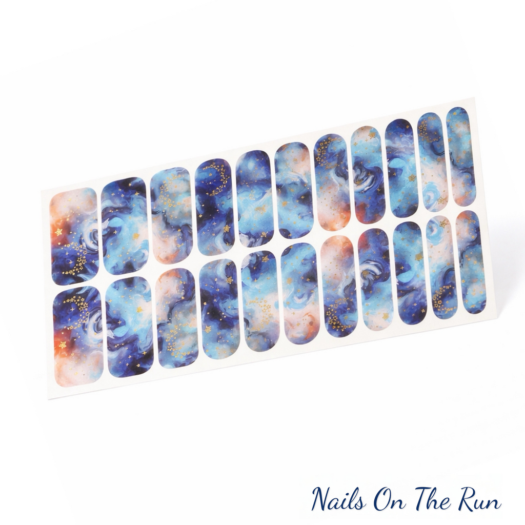 Nail Polish Wraps JK2153 | Easy Apply Nail Stickers UK
