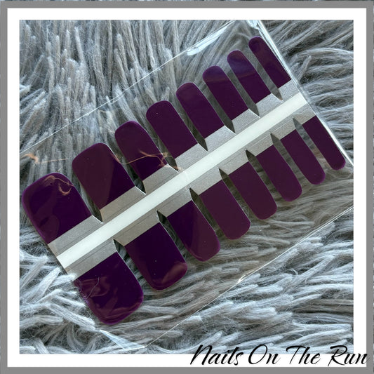 *NEW - Deep Purple Toe Wraps